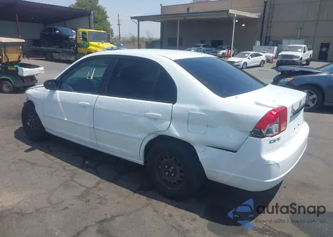 2002 Honda Civic Lx из США, поврежденный, VIN 2HGES16582H588982